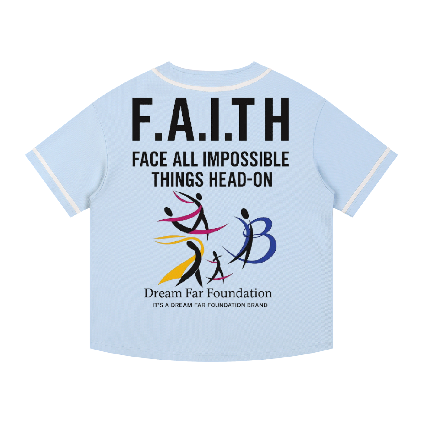 F.A.I.T.H Piped Button-Up Jersey