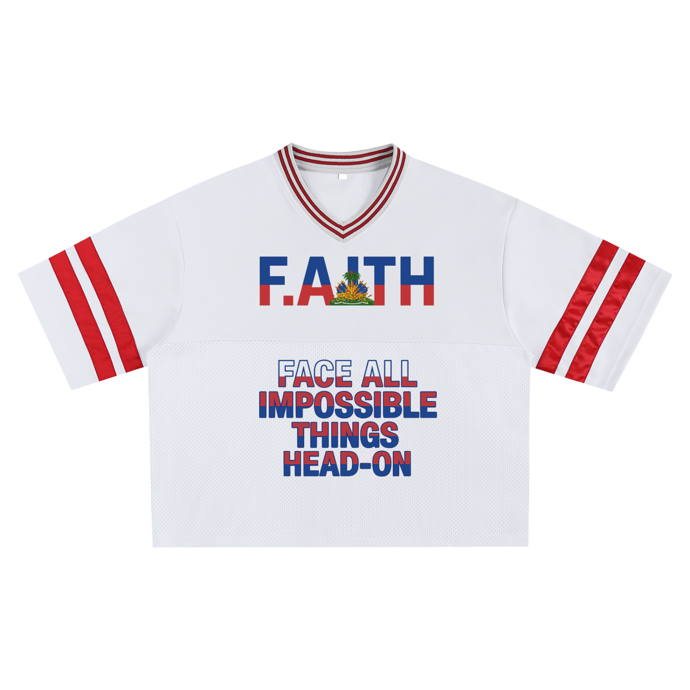 F.A.I.T.H Haiti Honor Boxy T-shirt