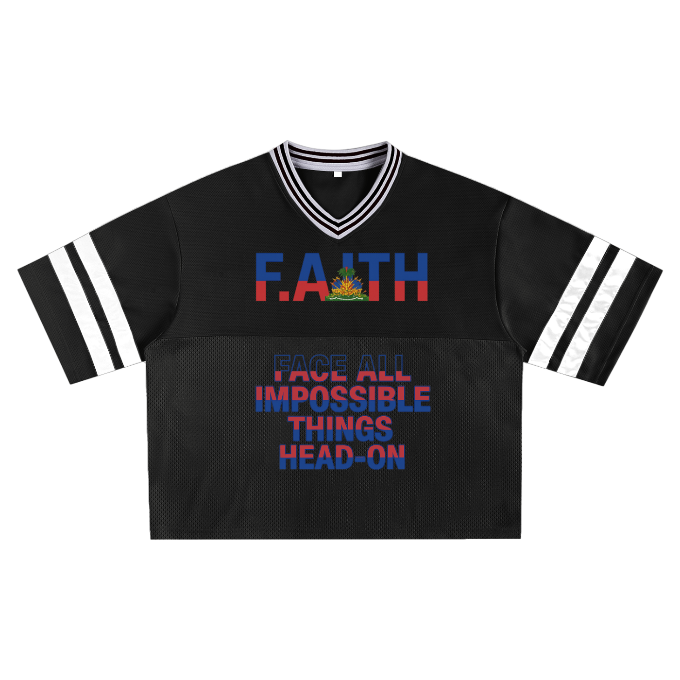 F.A.I.T.H Haiti Honor Boxy T-shirt