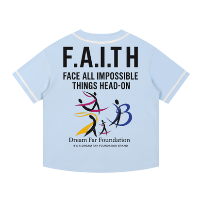 F.A.I.T.H Piped Button-Up Jersey